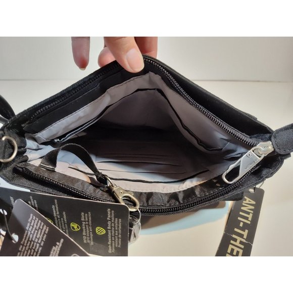 Travelon Bags Travelon Antitheft Classic Mini Shoulder Bag Black 85